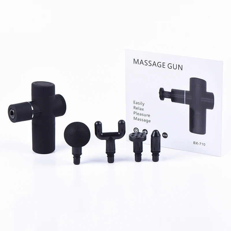 
Factory Supply Custom Logo Booster Handheld Personal Muscle Therapy Rotating Hand Gun Massage 