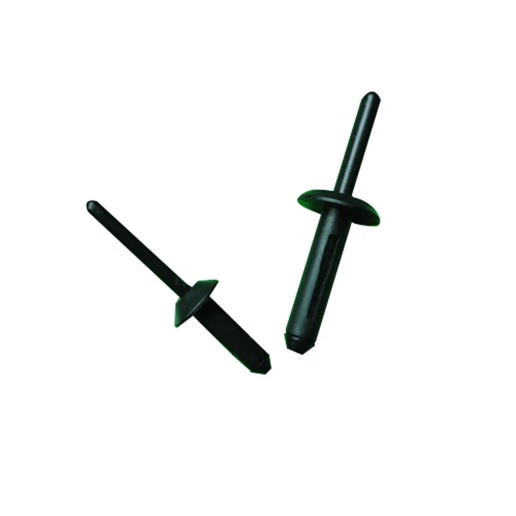 Распродажа 2019, цельные расширительные пластиковые заклепки, защелка, черная пластиковая заклепка