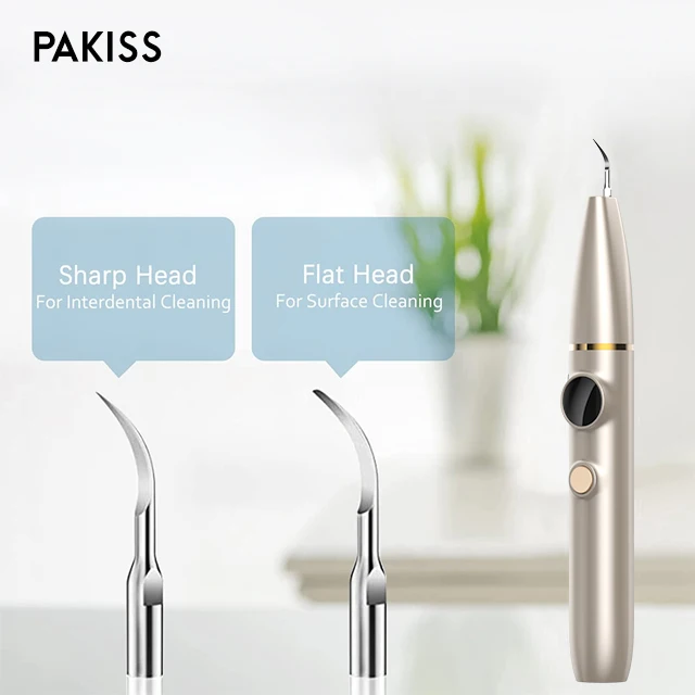 pakiss Dental Sonic Plaque Remove Dental Scaler Teeth Cleaner Tooth Calculus Tool Sonic ultrasonic tooth cleaner