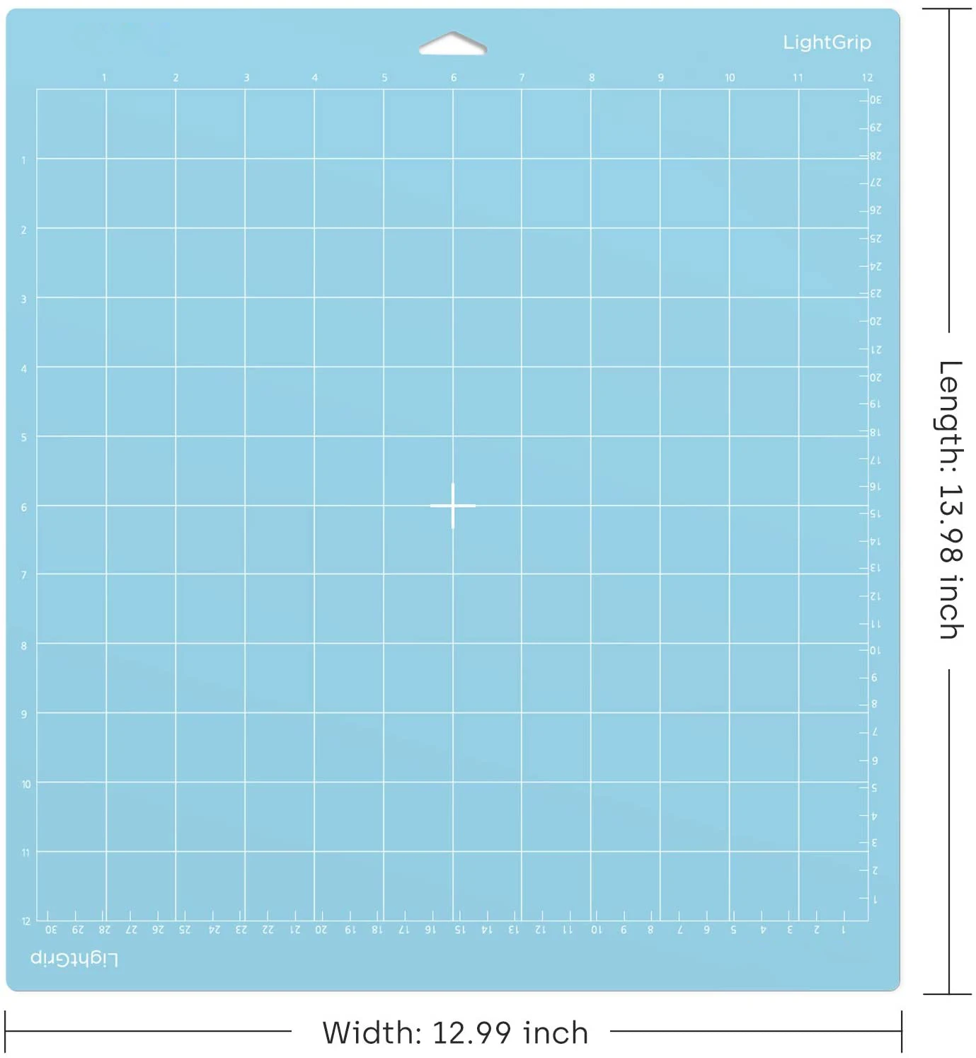 Stronggrip Standard Grip Cutting Mat 12x12' Adhesive Sticky Blue Quilting Cricket Replacement Accessories for Cricut