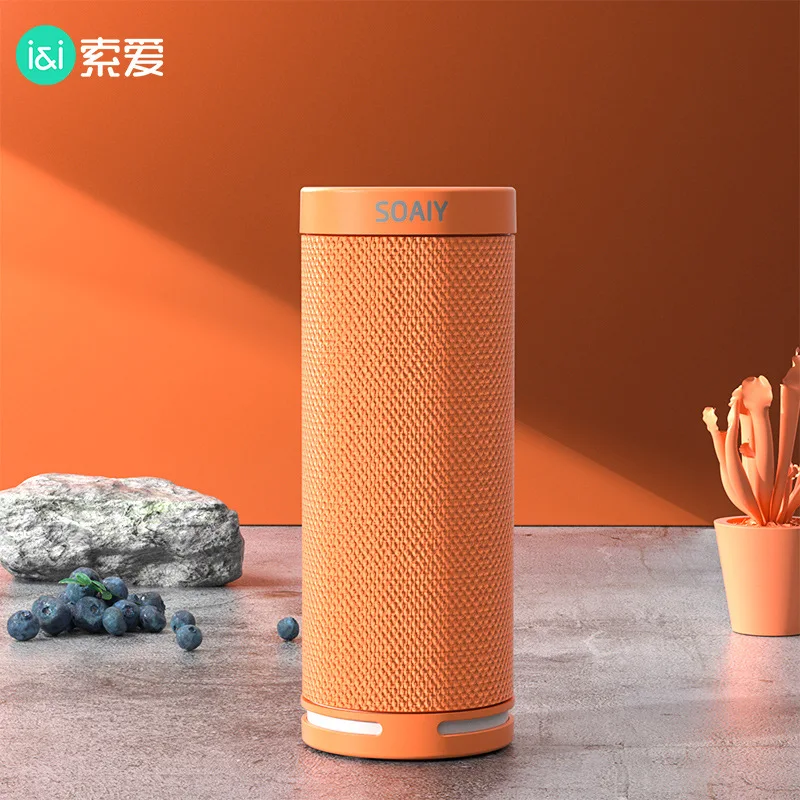 E12 IPX6 Водонепроницаемый 10 Вт высокомощный наружный портативный karoke midrange глубокий бас tws-динамик с микрофоном