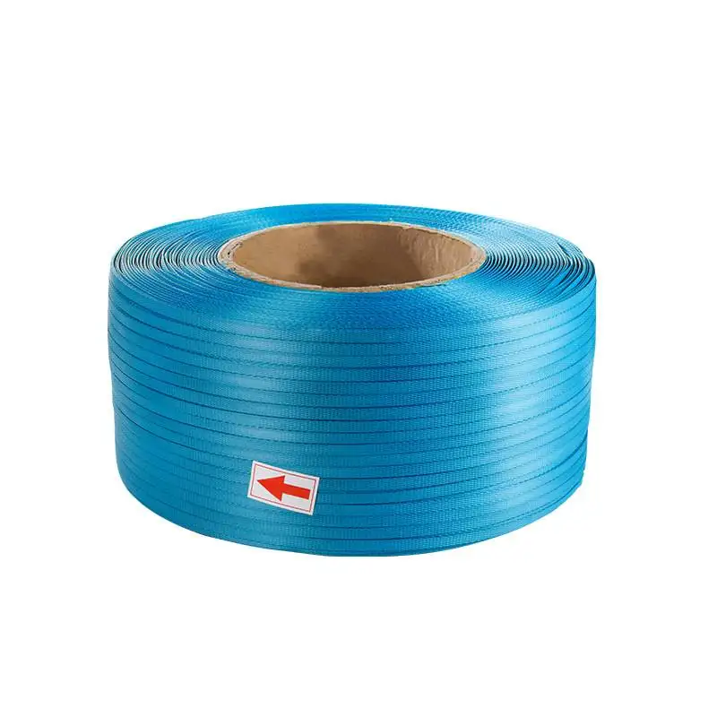 Low price good tension 12 mm machine plastic pp strapping band roll pp straps belt