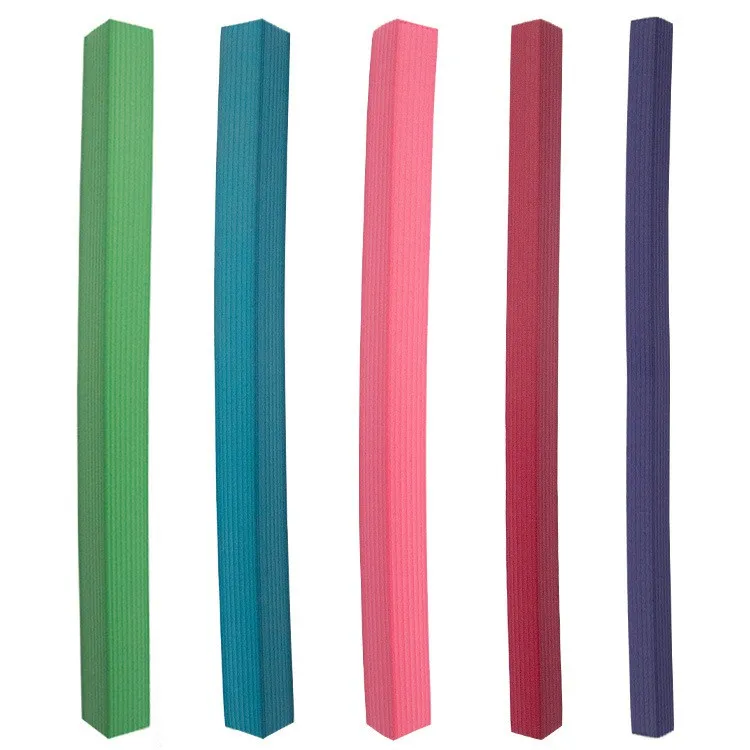Japanese Style Square Rubber Magic Curling Iron Insulation Bar Foam Hair Roller Perm Rods Hair Styling Tools