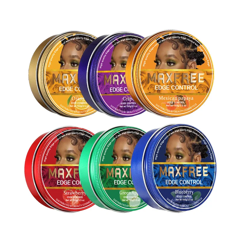Hair pomade edge control hair styling product edge control gel extreme hold