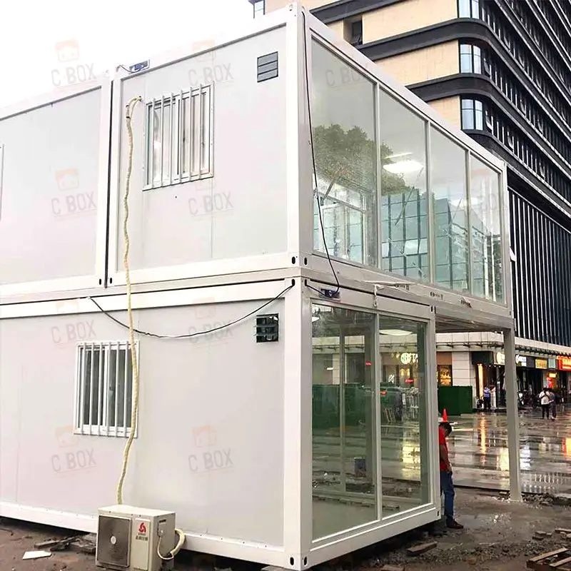 Cbox Customizable Modular Building Prefabricated Office Design Detachable Flat Pack Container House