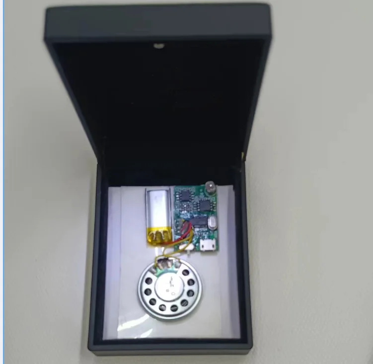 Light controlled USB recordable sound module for gift box/greeting card Customized Sound Chip Programmable MP3 USB Light Sensor