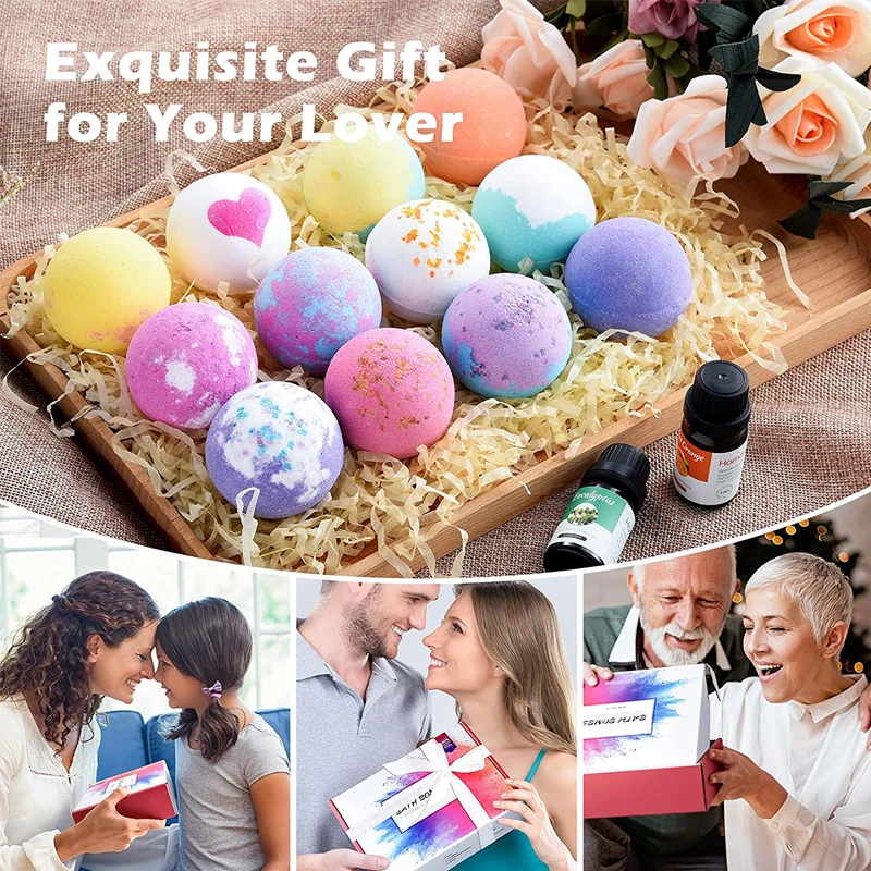  OEM Natural organic bathbombs vegan bubble colorful fizzy custom bath fizzies bombs gift set spa fizzer