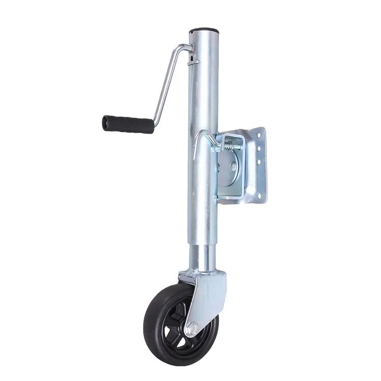 1000-2000 lbs trailer jack jockey wheel with rubber wheel/Trailer Jack Stand
