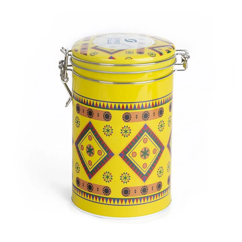 20 Years Tin Can Factory Eco Friendly Air Tight Tea Tin Food Grade Coffee Tin With Degassing Valve