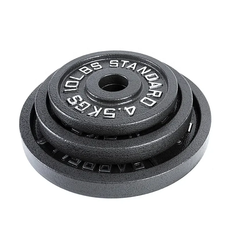 Wholesale weight lifting cheap iron weight plates standard dumbbell weight plates