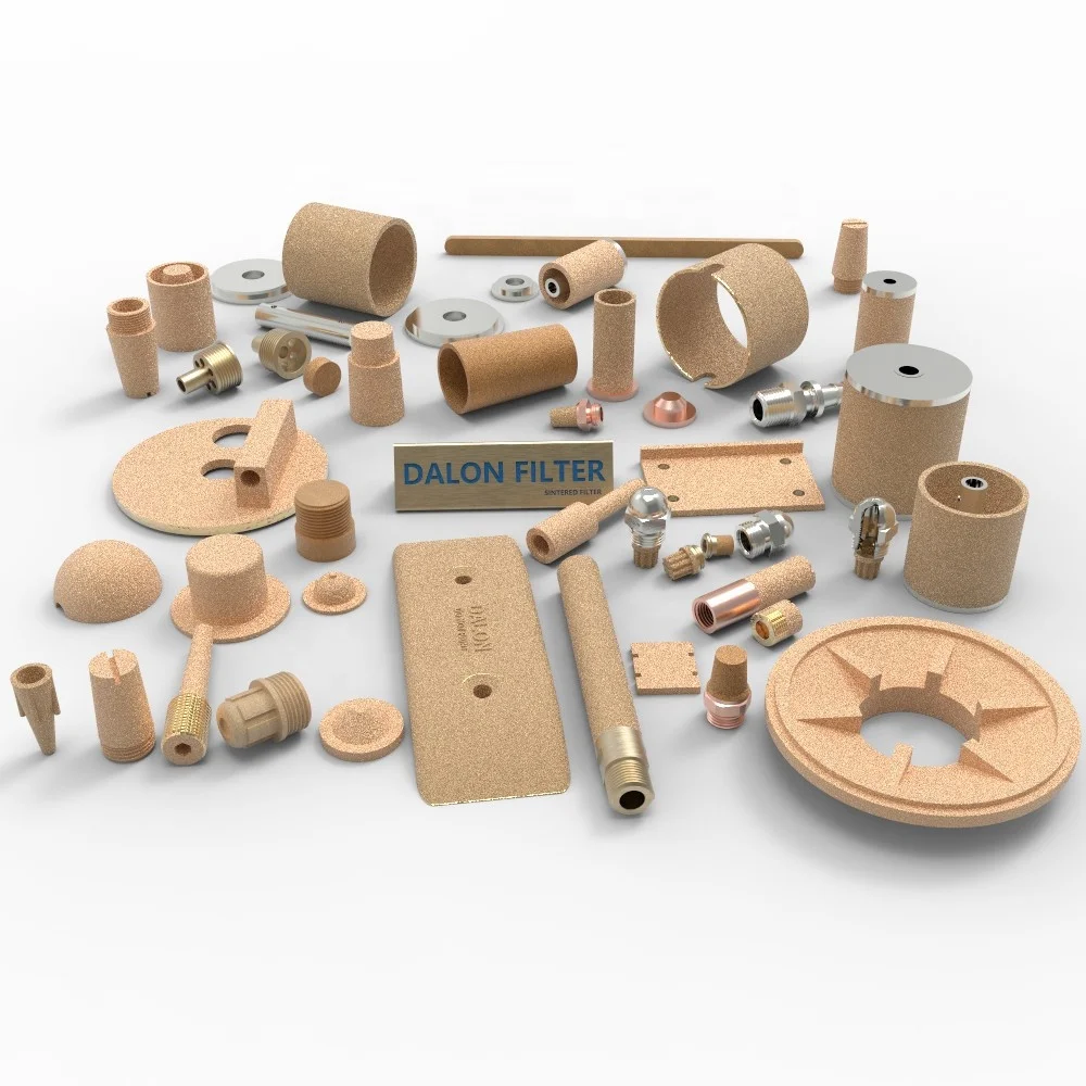 sintered porous bronze fuel filter in-line gas filter for motorcycles