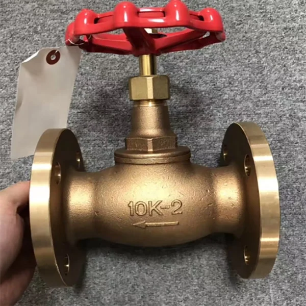 Морской бронзовый шаровой клапан JIS F7301 5k