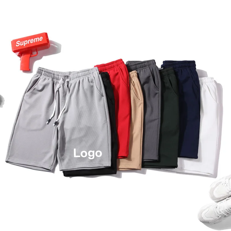 Full polyester shorts for men stretch sports pants for men thin breathable beach pants thin 6XL pants