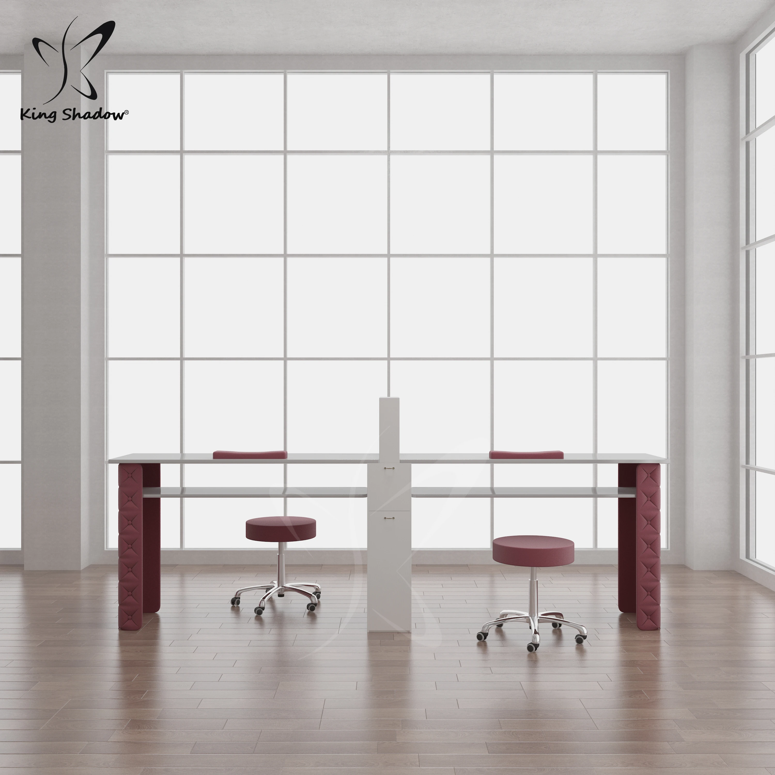 Новый дизайн, мебель для салона в современном стиле, мраморный стол для салона маникюра