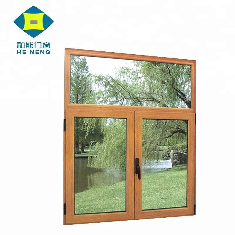 wood grain envelope packaging with pvc window frame upvc windows triple glass