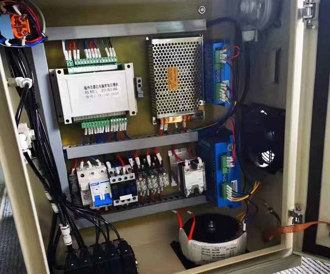 High quality hot air seam sealing sewing machine protective cloth making machine