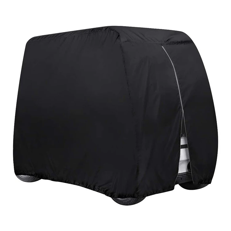 Factory Custom Full-Size 420D Waterproof Golf Cart Cover 6-Seater Golf Cart Cover