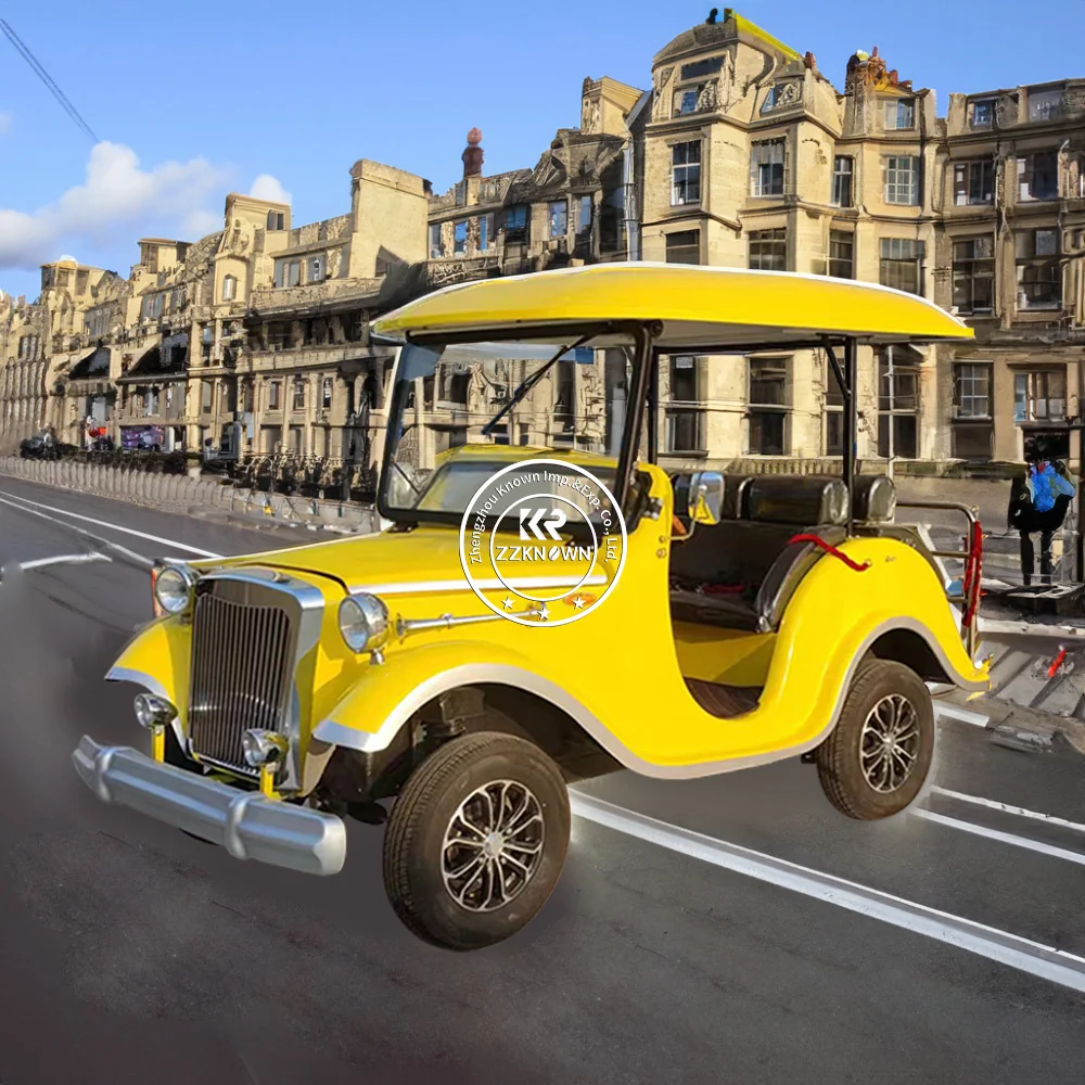 2024 High Quality New Mold Golf Cart With Air Conditioner Golf Buggy Electric Golf Trolley Club Car USA