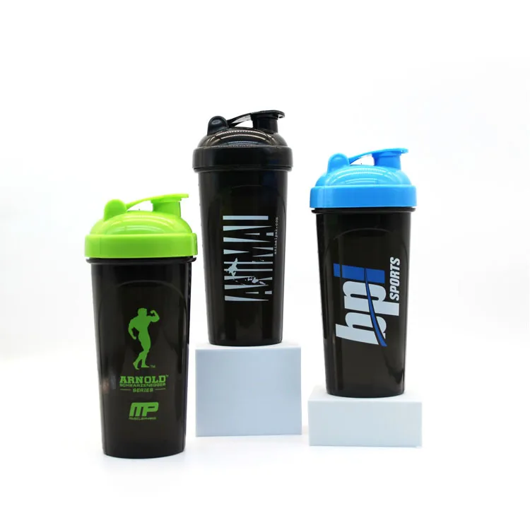 Top Sale Custom Logo Fitness Bpa Free Plastic Protein Gym Shaker Bottle For Protein