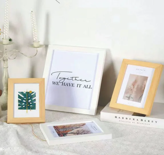 Free sample Custom All Wood Deep 5 inch 6 inch 7 inch 8 inch 10 inch A43D shadow box photo frame wall art 3D picture frame