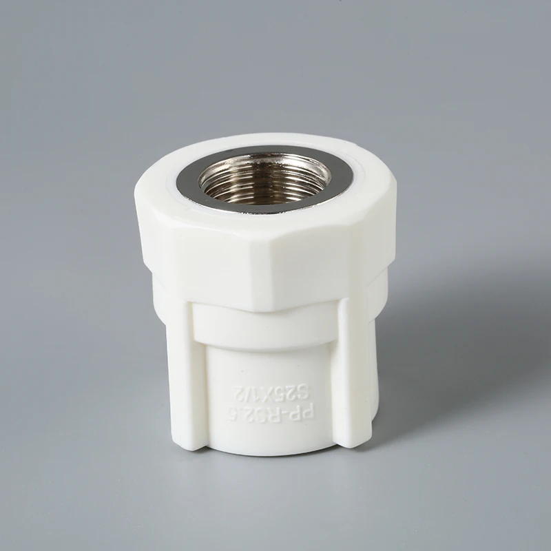 Plumbing Materials  Plastic Adaptor Female Direct 20x1/2 PPR Pipe Fitting