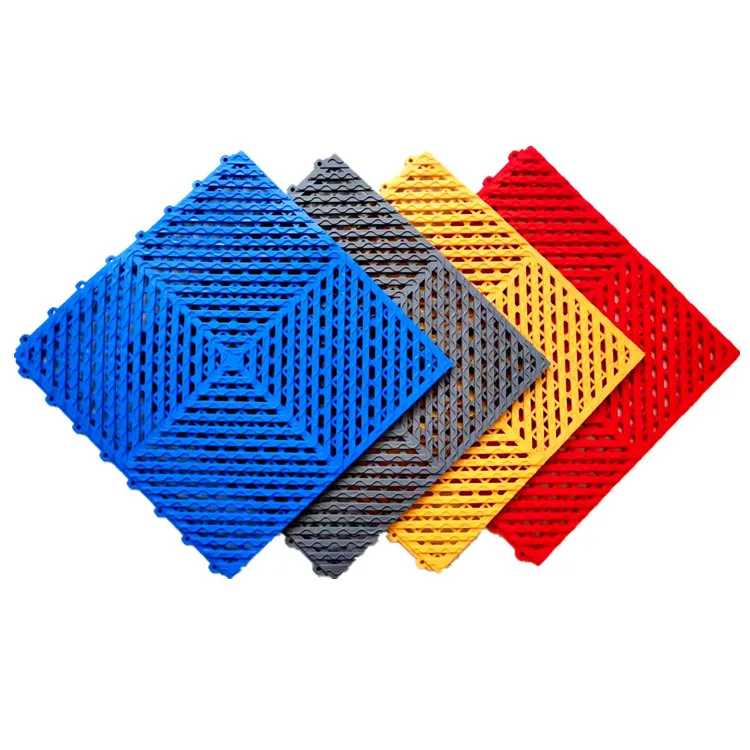 Intelligent PP Interlocking Portable Basketball Sport Court Material Plastic Tiles Temporary Basketball Flooring Outdoor