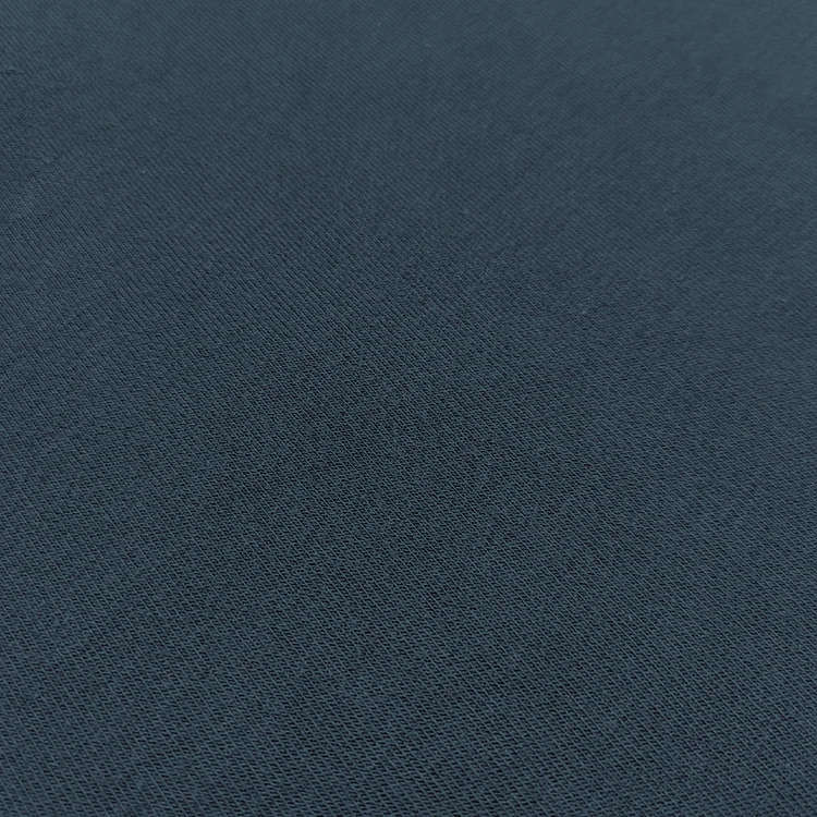 UPF 50 Organic Cotton Bamboo Polyester Spandex Blend French Terry Knitting Fabric for Sweatshirt