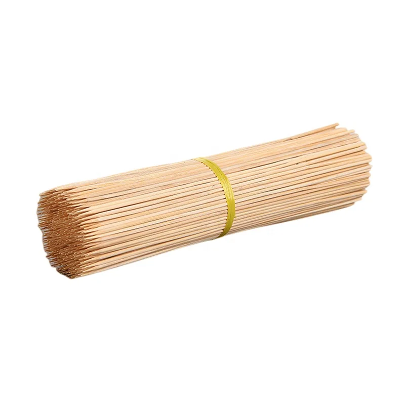 Rattan round barbecue sticks with cheap price in bulk
