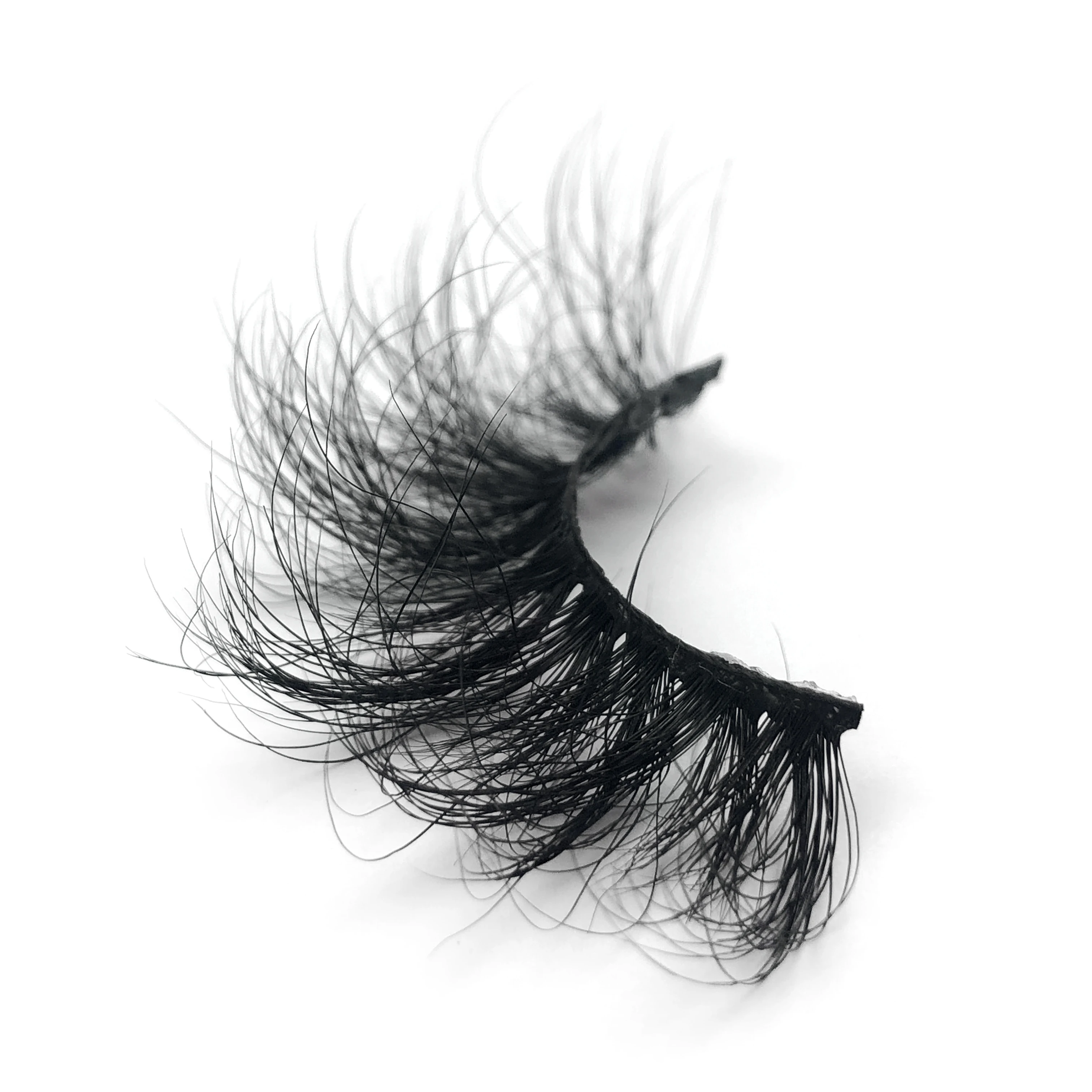 3d 100% Real Mink False Eyelashes Natural Mink Fur Eye Lashes Black Hot Sale Siberian Mink Lashes Private Label
