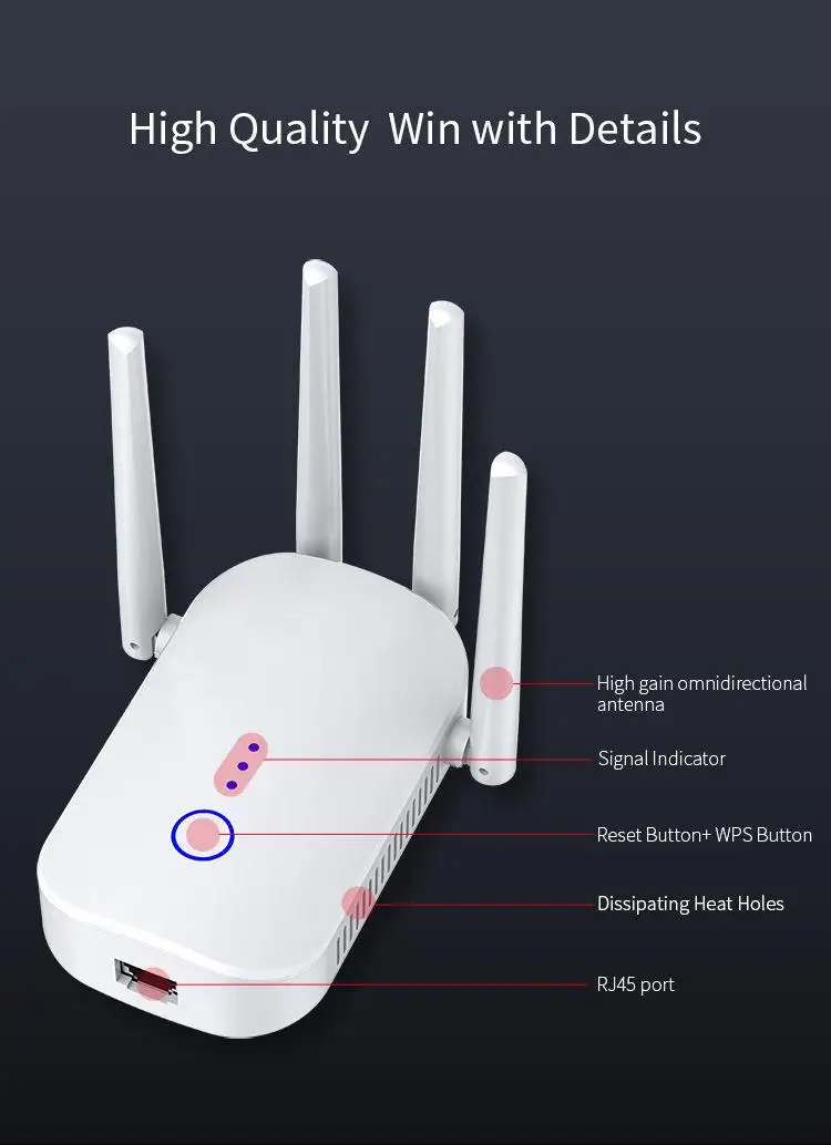 Dropshipping Xiaomi Mi Router 4A 2.4ghz 5ghz Wifi 1167mbps Wifi Repeater 128mb Ddr3 High Gain 4 Antennas Network Extender