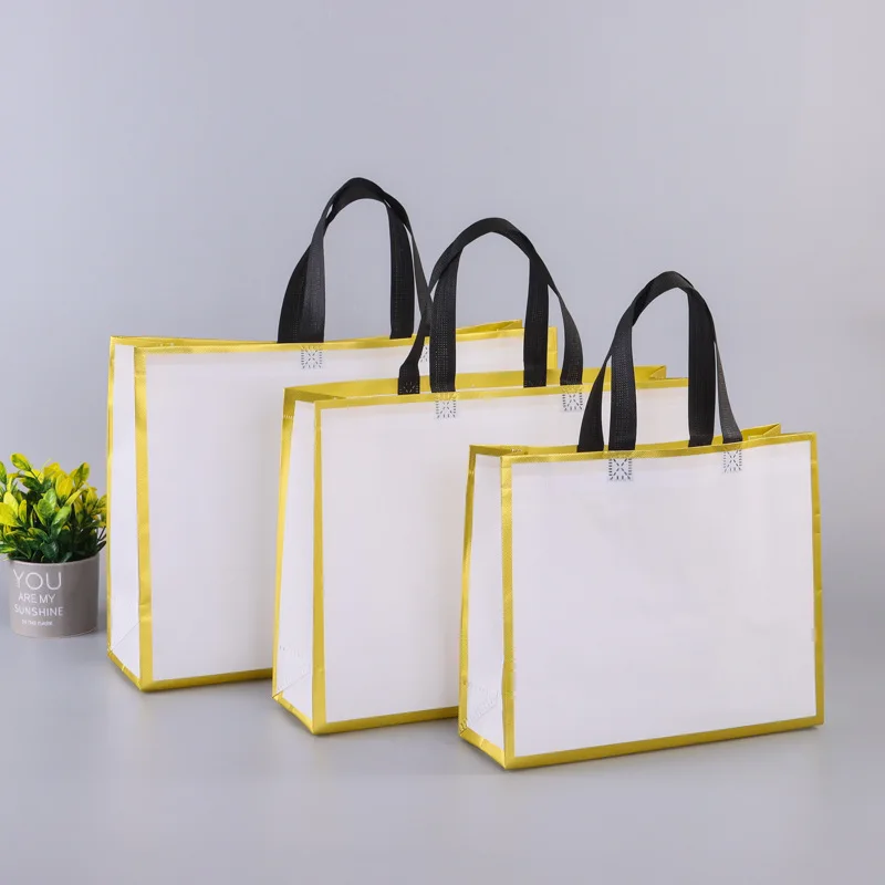 Direct Sale Fashion Environmental Friendly Customize Eco-Friendly Non - Woven Fabric Foldable Bags