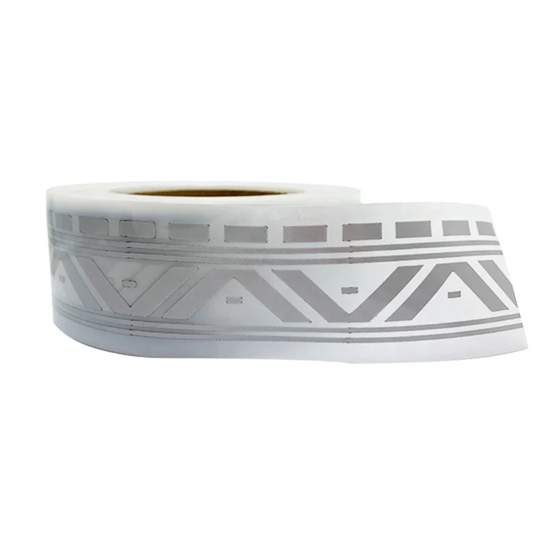 High light reflex silver heat press transfer segmented reflective tape for clothing