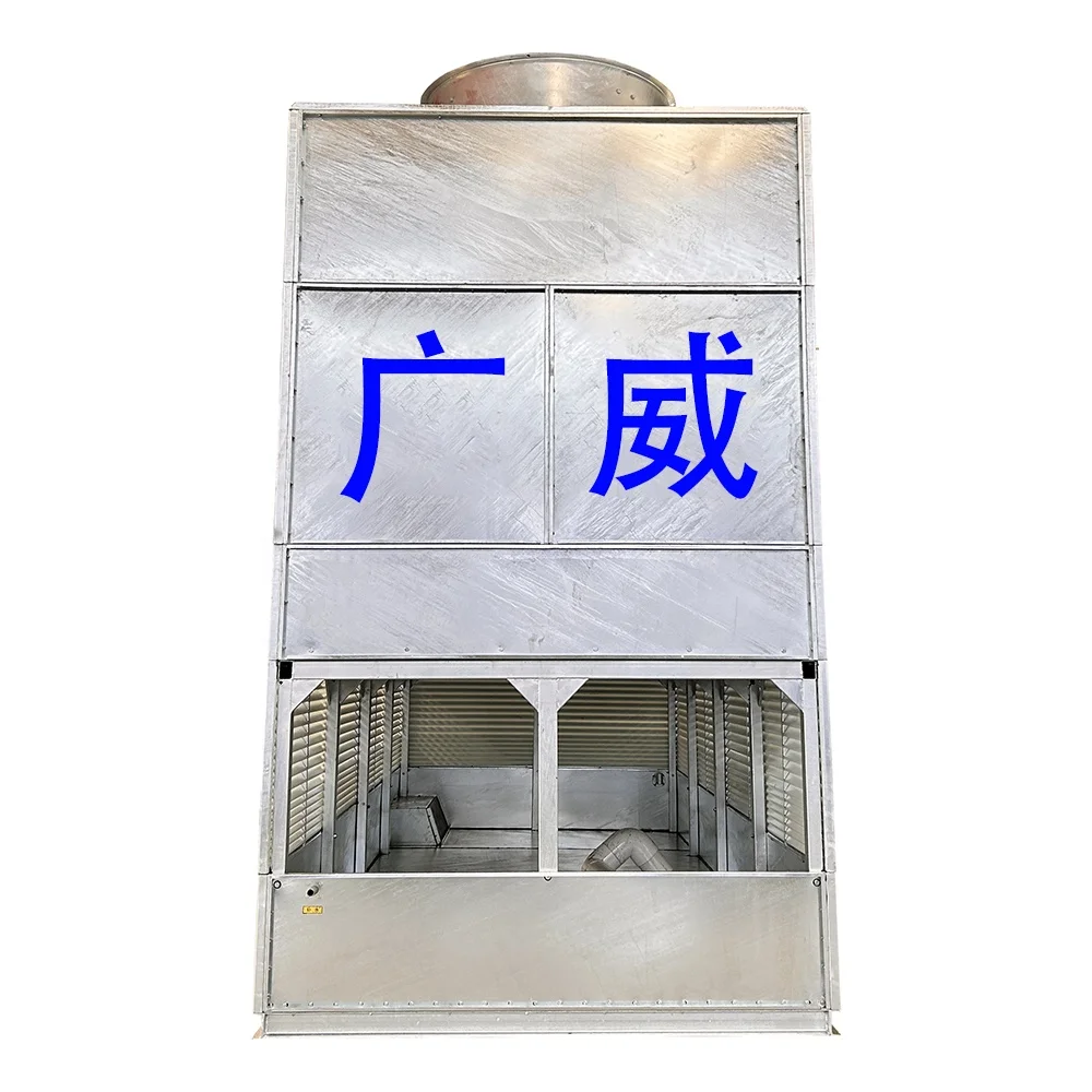 Efficient Counter Flow Evaporative Condenser for Refrigeration Compressor Cooling
