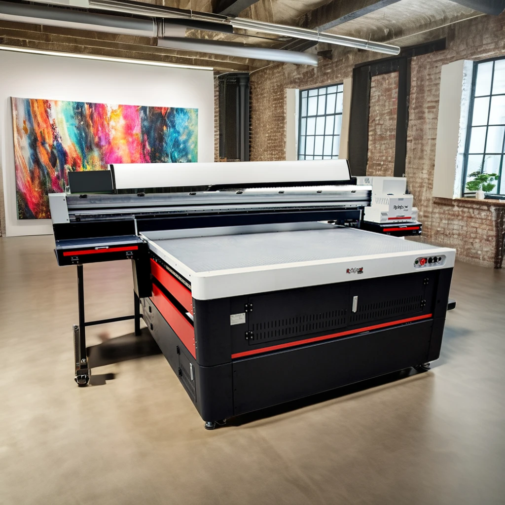 Large Format UV Inkjet Printer Flatbed Rotary Machine for A1 Dimension for Mug Bottles Ceramic Tiles Printing in America US