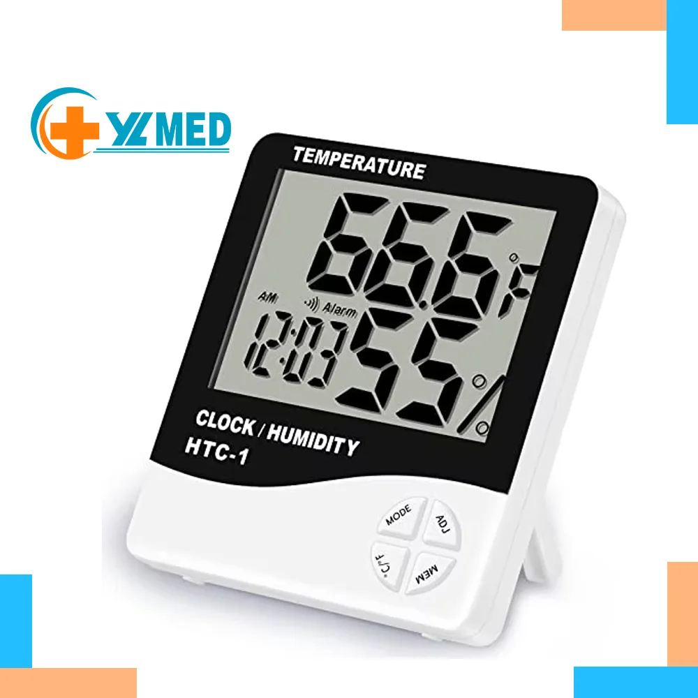 Цифровой термометр-гигрометр Tuecota, измеритель температуры и влажности с функцией записи Макс/мин, комнатный термометр
