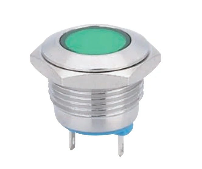  5mm 3 Color Metal LED Indicator Light With Ece 12V Signal Pilot Lamp Waterproof 20mm 22mm RGB Equipment
