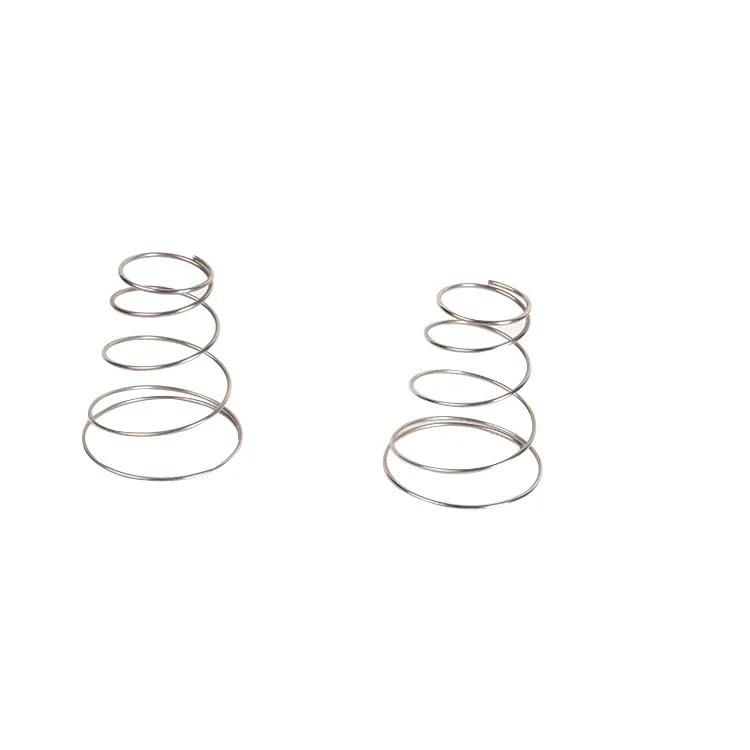Hardware Machinery Stainless Steel 304 316 17-7PH 631 Thin Wire Coil Compression Conical Springs