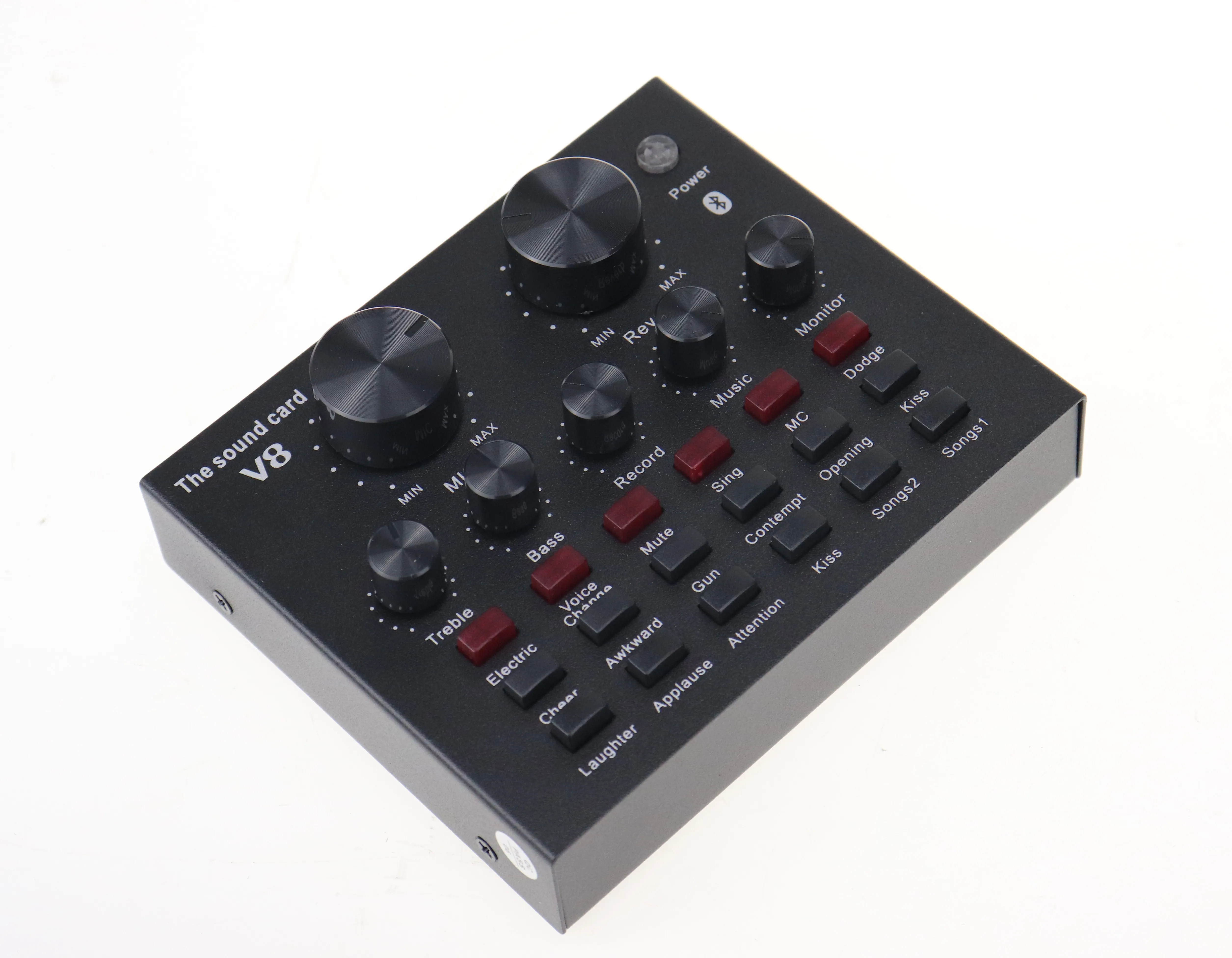 
Factory Price V8 Soundcard Hot Sale V8 Sound Card for Computer Phone 