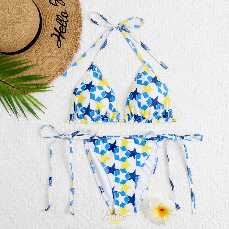 Sport Period Swimsuits for Women 2021 Designer Swim Brief Underwear Fabrics Summer Clothing Thong Bikini Crochet