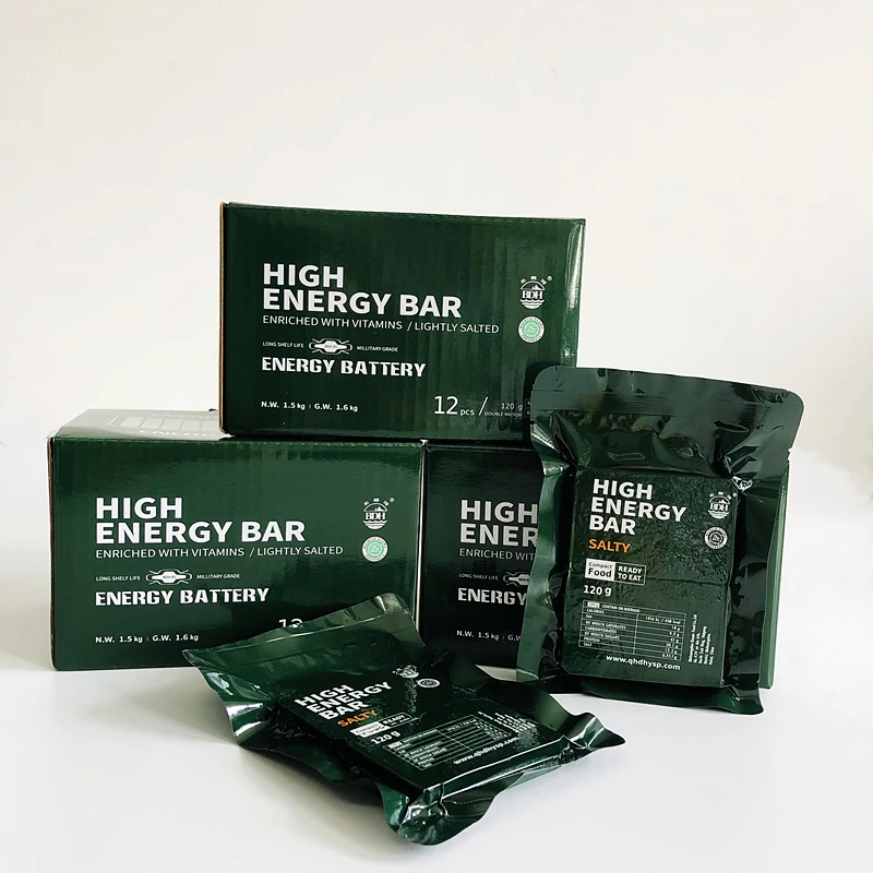 Multivitamin Salty Flavor High Energy Biscuits Emergency 4 Days Survival Ration