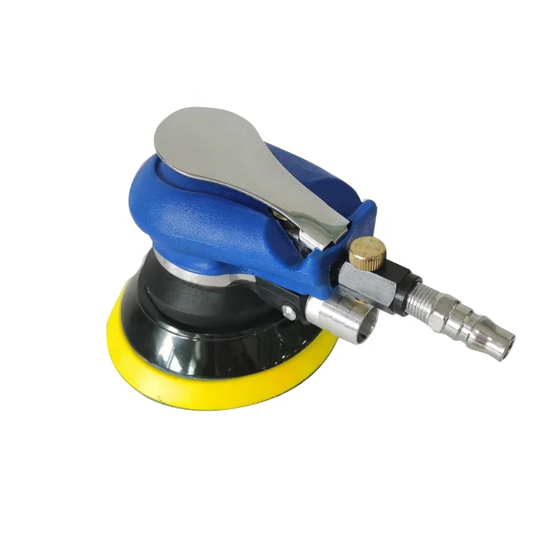 5 inch pneumatic sanding machine small hand-held industrial grade car waxing and polishing machine 125mm