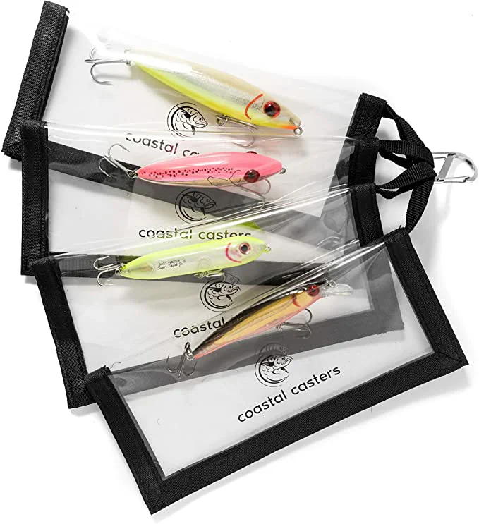 Fishing Lure Wraps Saltwater Resistant Fishing Gear, Fishing Hook Covers, Durable & Clear PVC
