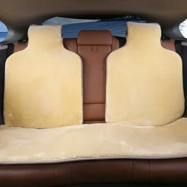 Hot selling car seat cover artificial rabbit fur skin-friendly car seat cover for MAZDA VOLKSWAGEN TOYOTA