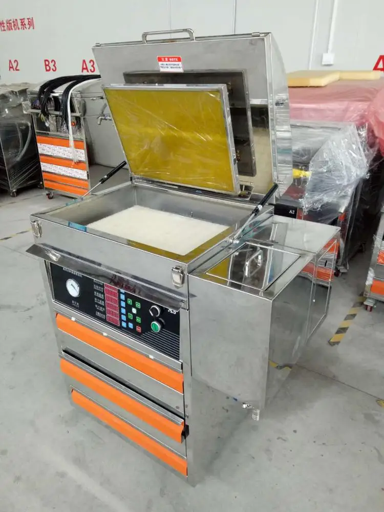 JT-FA3S Water Based Photopolymer Block Maker / Flexo Plate Making Machine with CE Certificate