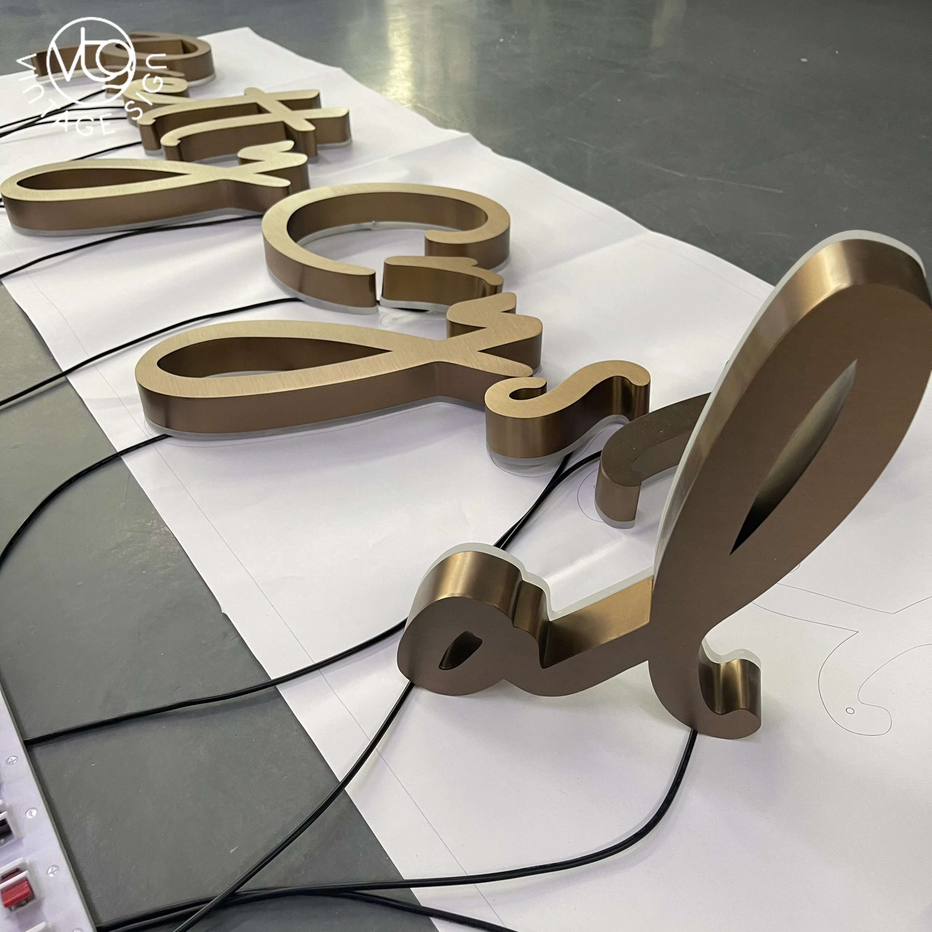 Shop Back Light Advertising Channel Acrylic Brightness Backlit Led Letter Sign With High Quality
