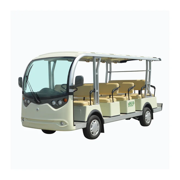 
High-efficiency electric car 14-seater 72V/7.5KW battery-powered sightseeing classic car 