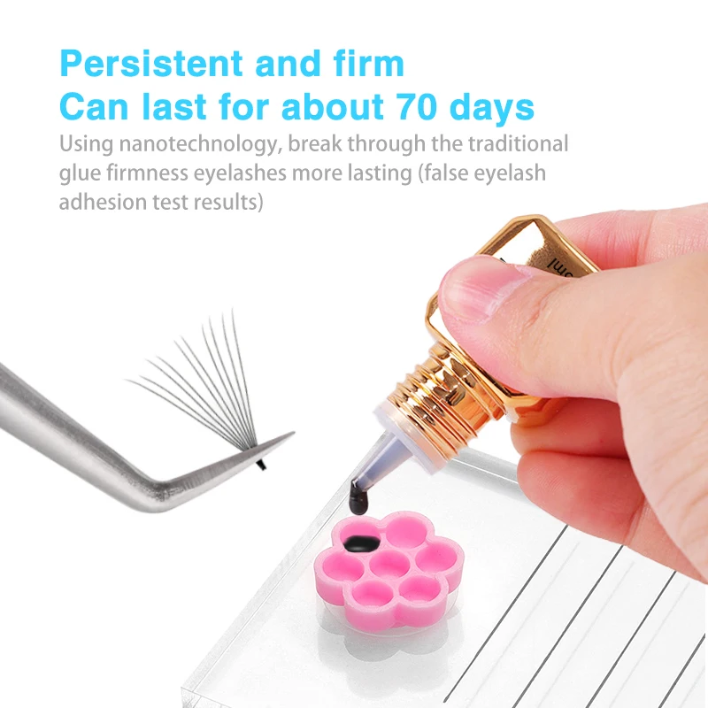 MASSA Free Sample Lash Adhesive Glue Hight Quality Super Strong Waterproof  Eyelash Glue
