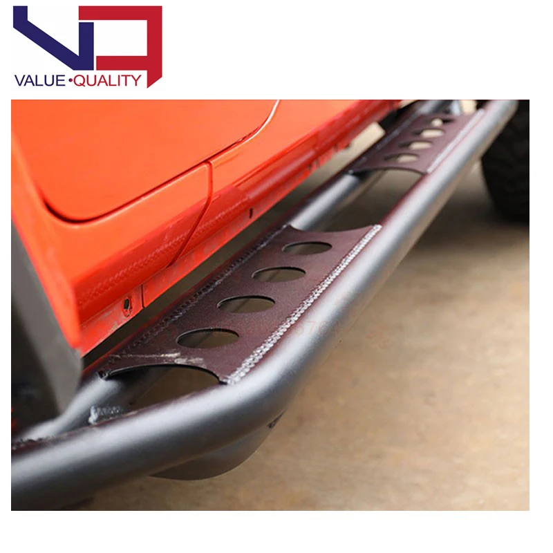 Side Steps  Nerf Bar  Running Nerf Bar 2 Two Doors 4 Four Doors  4X4 SUV Car Auto Parts Steel For Jeep Wrangler JL 2018-2022