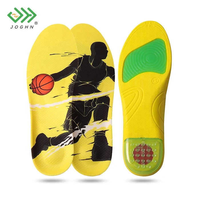 China Factory Price Foot Shell Arch Support Polyurethane Shock Hiking Insoles Cushion for Sport Shoe