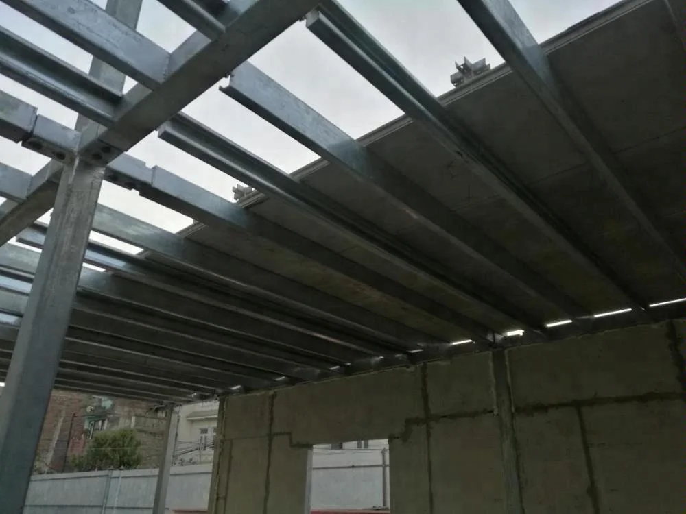 China fast construction  modern beautiful prefab house made of EPS cement sandwich wall panel